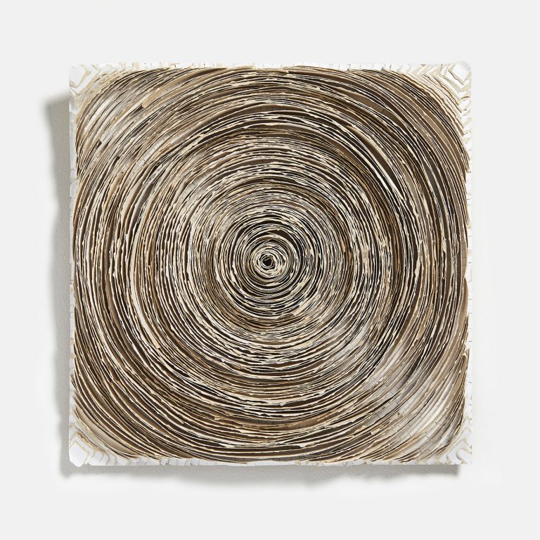 contemporary paper art carpet, contemporary paper artist Bianca Severijns