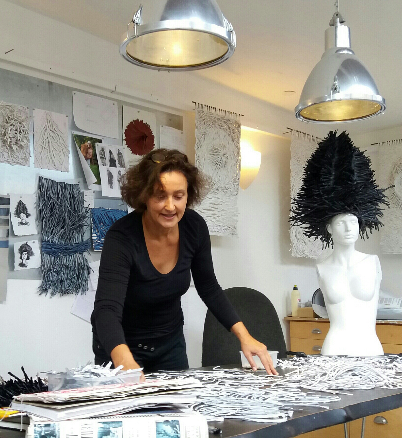 Bianca Severijns,contemporary paper artist, paper art, contemporary art,