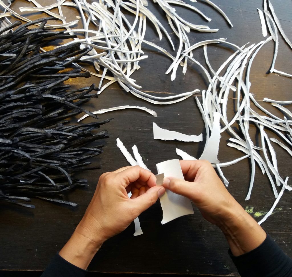 contemporary paper art, paper art, contemporary art, Bianca Severijns