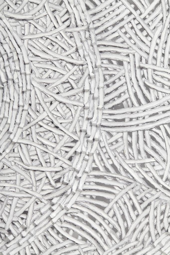 contemporary paper art carpet, paper art, paper artist, contemporary paper art, contemporary paper artist Bianca Severijns, paper art carpet
