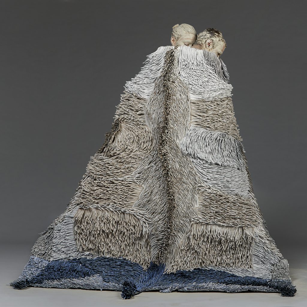 Bianca Severijns, paper art, protective blanket, contemporary art, contemporary artist, Venice Biennial 2019