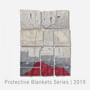 Bianca Severijns, paper art, paper artist, contemporary art, contemporary artist, protective blanket
